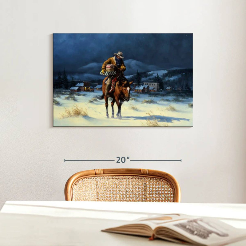 Lelar Bringing Christmas Home, 16" H x 24" W