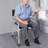 Shower Folding Toilet Safety Seat with Commode