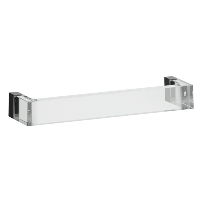 Kartell Towel Bar, Transparent Crystal