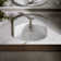 Cimarron Ceramic Rectangular Drop-in Bathroom Sink with Overflow