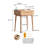 solid wood desk