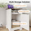 40cm W Manufactured Wood Bedside Table