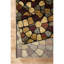 Tapis multicolore 7 pi 10 po x 10 pi 3 po Bristol