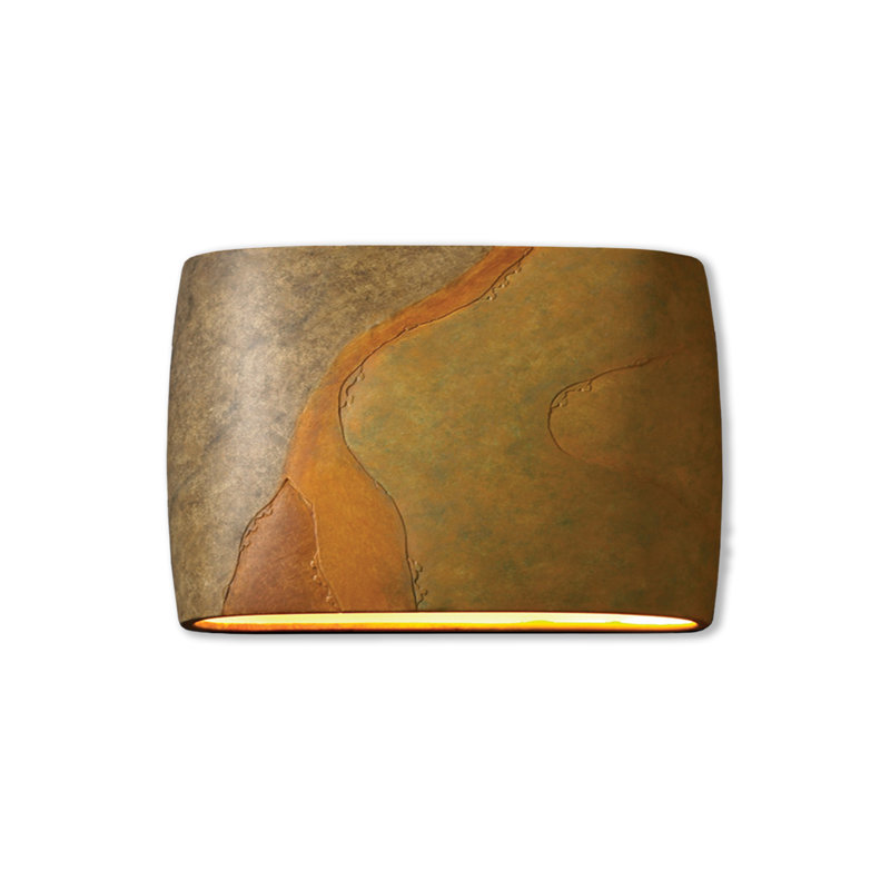 Applique murale 1 lumière DEL Krimhilde Ada, Blanc mat, H 9,75 po x l 16 po x P 4 po
