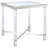 Glass Top End Table-947234046