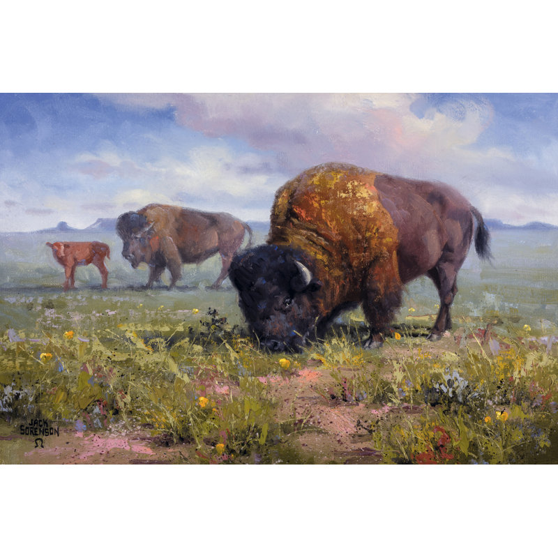 Family Outing by Jack Sorenson - Wrapped Canvas Painting, 51cm H x 76cm W