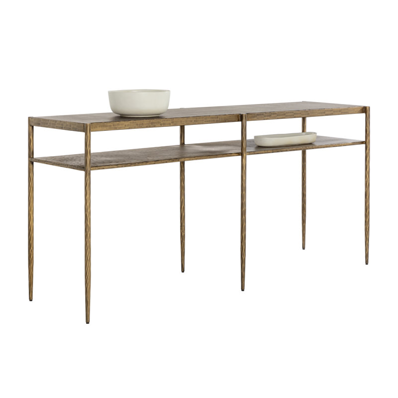NAINI CONSOLE TABLE - Gold