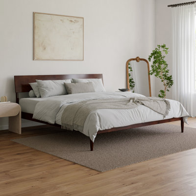 Lit plateforme avec tête de lit ajustable Bradford