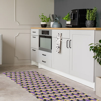 Chenille Geometric Indoor Rug