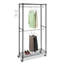 Rangement et organisation robustes en noir 17,7 x 35,4 x 70,9 po