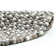 Lauge Hand Felted Wool Beige Rug