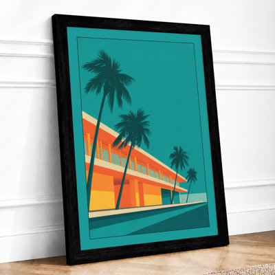Modernist Palms And Form Mid-Century - Print