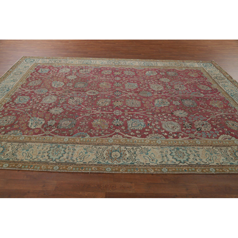 Tapis traditionnel floral All-Over 8 x 11