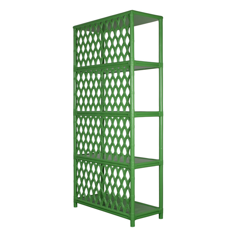 Casablanca Bookcase, Bright Green