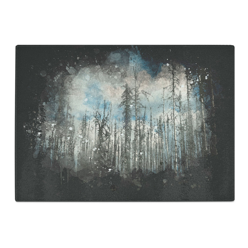 Winter Forest Vol.2 Chopping Board, 28.5cm W x 39cm L