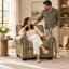Fauteuil inclinable en cuir 100% Valencia Valencia-682839664