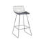 Caillier Upholstered Counter Stool with Metal Frame-2087429060