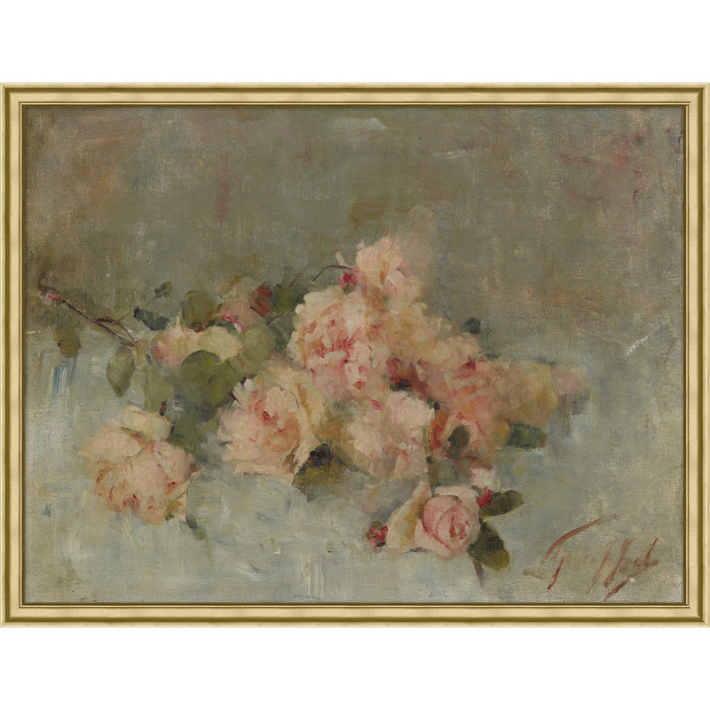 Roses Vieilli Painting