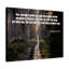 Shadow Of Death Psalm 23:4 - Wrapped Canvas Print-737841482
