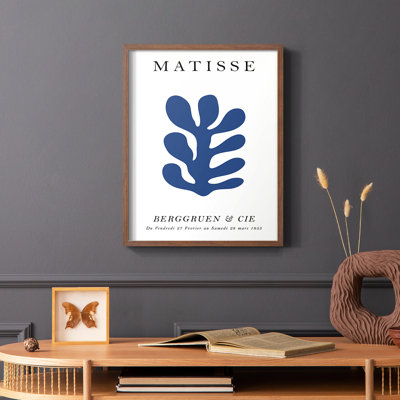 Matisse CCXCV III, reproduction d'art encadrée - bois massif