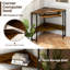 Aliyaah Metal Base Writing Desk
