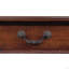 Table basse rectangulaire en bois avec tiroir de rangement, table de cocktail rétro avec pieds en bois massif en forme de gourde pour le salon, assemblage sans outils (noyer)