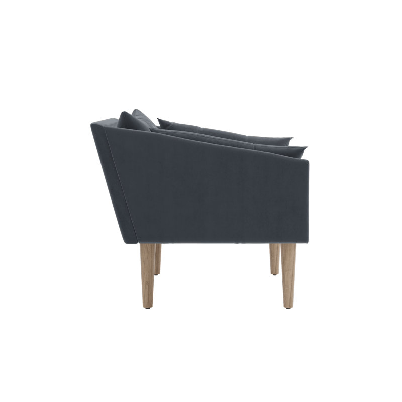 Essential Chair, Ash Recycled Velvet, Natural