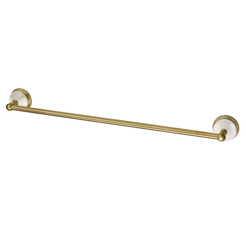 Kingston Brass Victorian 24-Inch Towel Bar, Brushed Brass