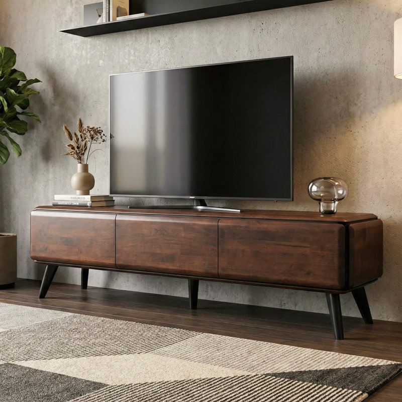 Rozella 72" Solid Wood Tv Stand