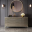 Miroir mural rond en aluminium Bhage-747923985-747923984