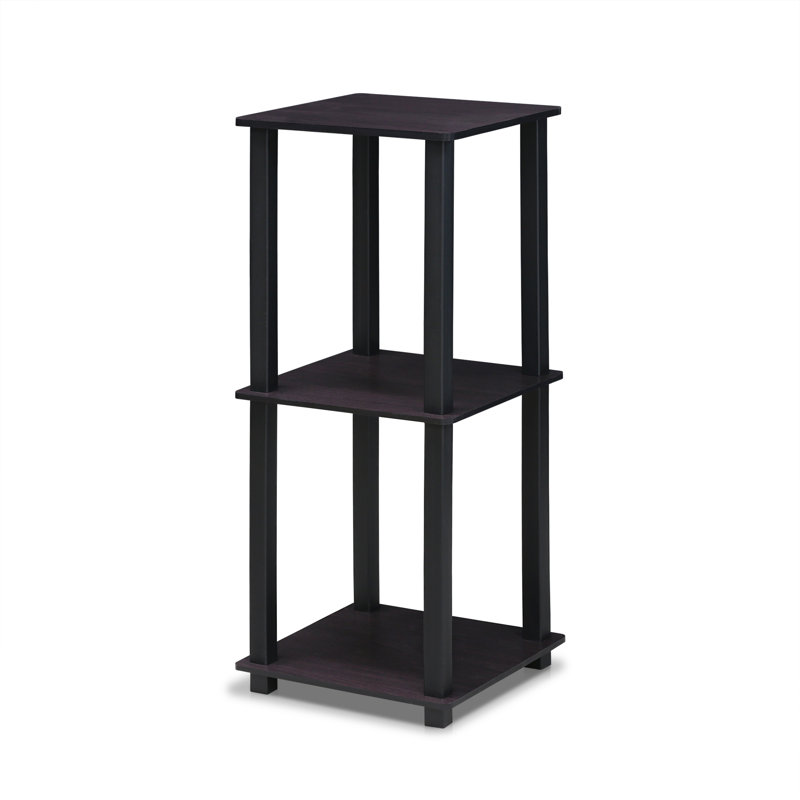 Bianco End Table Set, Dark Walnut, Black