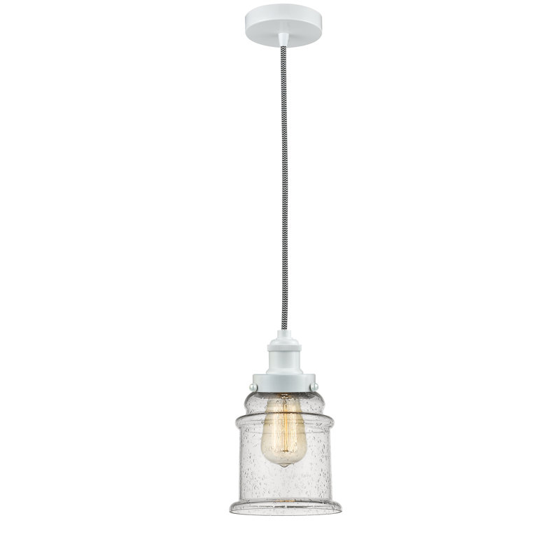 Waterville 1 - Light Single Pendant, White
