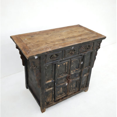 Triple Drawer Elm Coffer