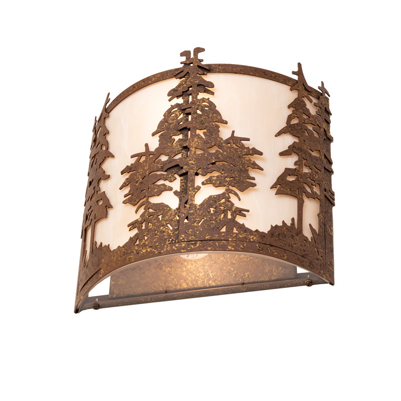 2 - Light Flush Mounted Sconce