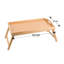 Table de service pliable en bambou