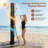 16 Gallon Solar Heated Shower, 7.5ft Height Outdoor Pvc Freestanding Shower With 360 Rotating Rainfall, Handheld Head, Temperature Adjustment & Foot Faucet, For Poolside Backyard, Beach, Black-126457679