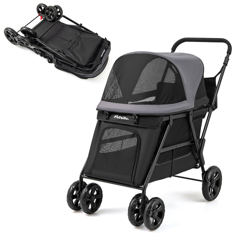 Poussette pour chien de petite taille moyenne Gymax