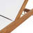 Outdoor Acacia Wood Chaise Lounge With Weather-Resistant Polyester Cushion, Adjustable-1082209151