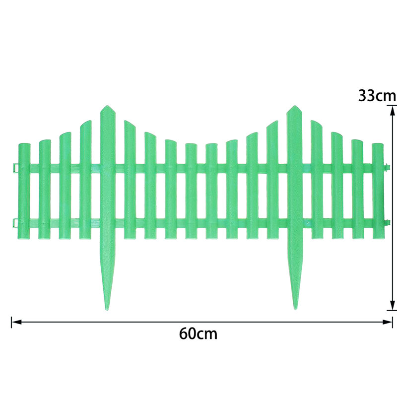 33 cm H x 60 cm W Border Fencing