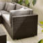 Miacomet Modular PE Rattan Garden Sofa Set and Table for Modern Gardens and Patios (Cover Included)-2090814645-2065260312
