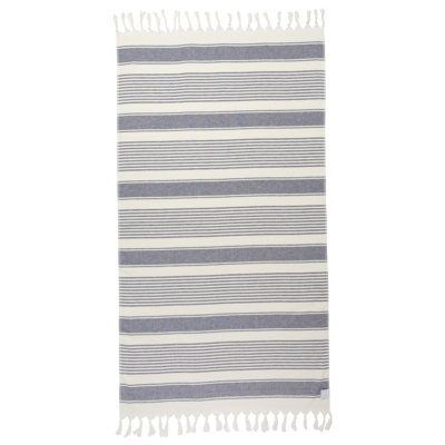  Serviette rayée en coton turc