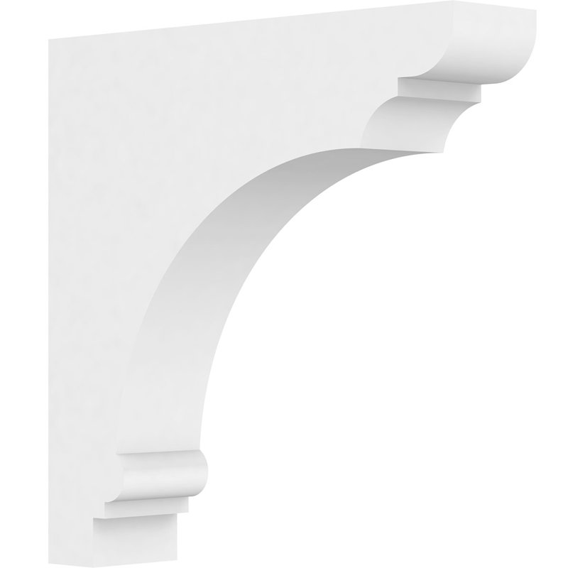 Support Standard Hughes Architectural Grade PVC, H 9 po x l 2 po x p 9 po