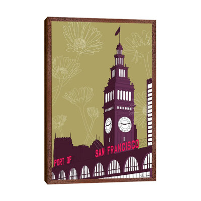 Ferry Building - San Francisco by Shane Donahue - Print on Canvas
