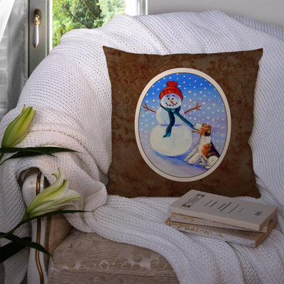  Coussin Snowman