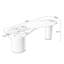 Bureau blanc Freeform Stone-1633151712
