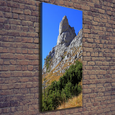 Small Giewont Tatry - Wrapped Canvas Print