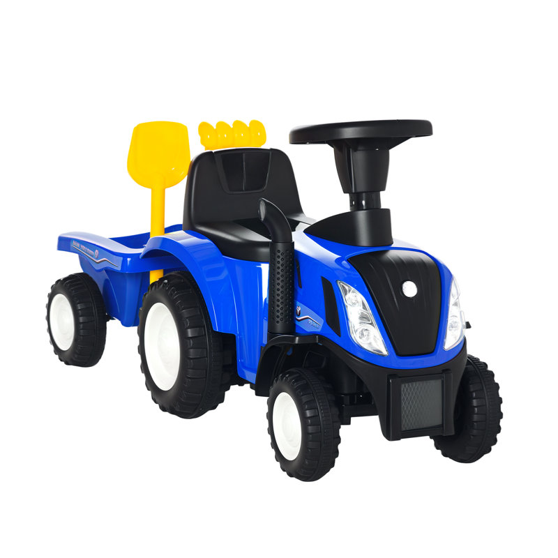 Freeport Park Push/Pull Ride On, Blue