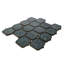 Theodora 3 in. x 3.25 in. Glossy Porcelain Tile