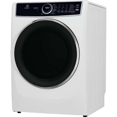 Front Load Perfect Steam Electric Dryer With Balanced Dry And Instant Refresh  8.0 Cu. Ft -  Electrolux, ELFE7637AW