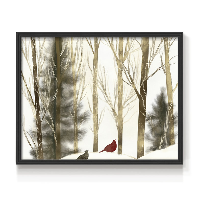Chirstmas Art-CXLII -Framed Print - Restickable, H 11 po x l 14 po, Noir, noir, noir, noir